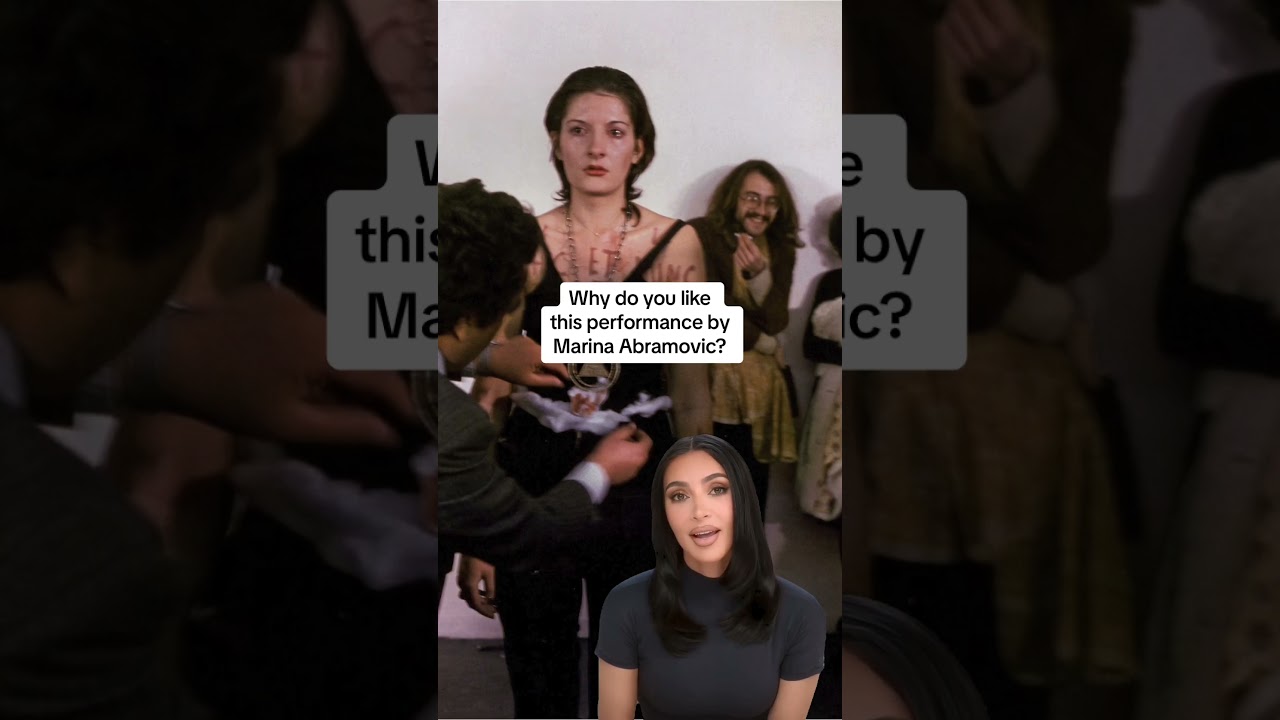 Why do like this performance by Marina Abramovic? #shorts #short #shortvideo #art