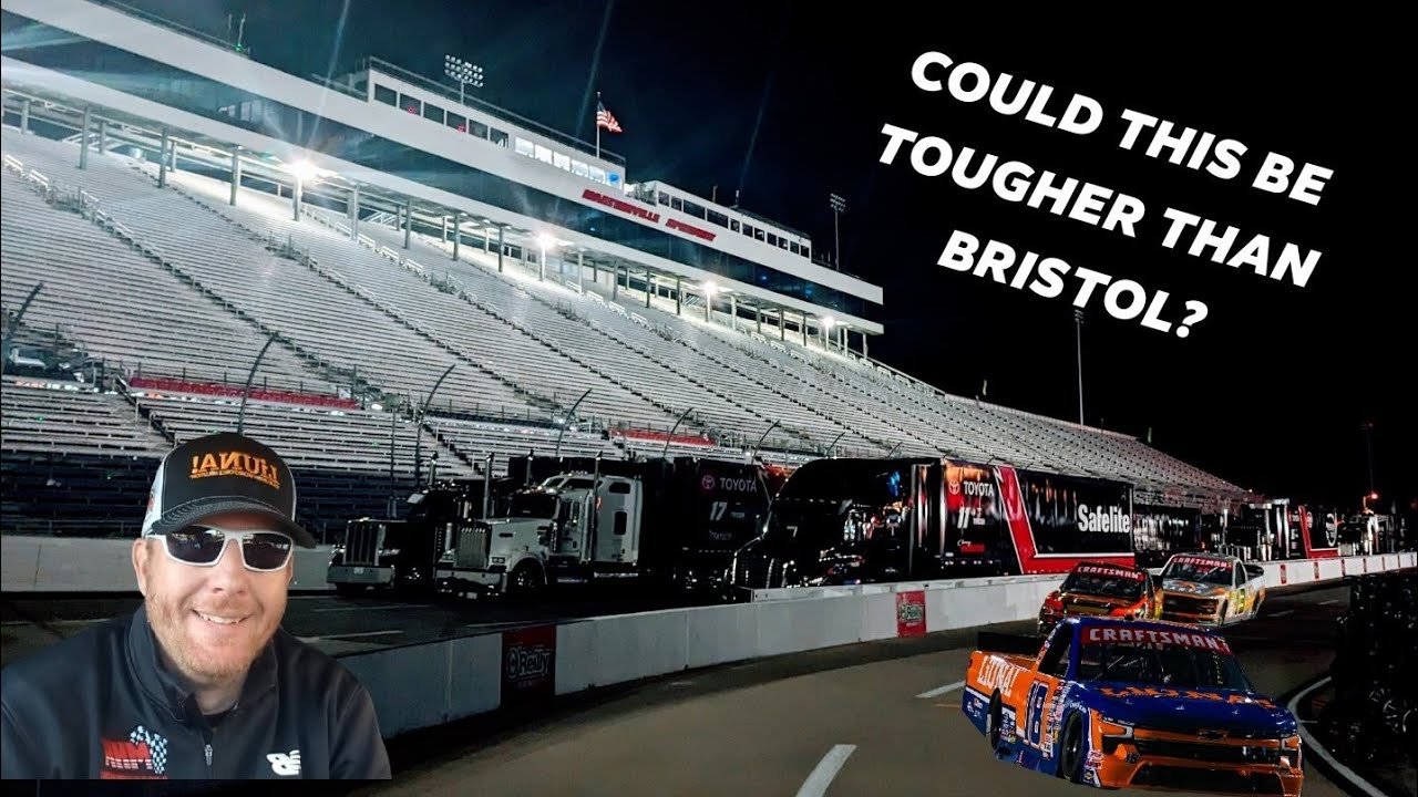 POV Гонщики NASCAR прибывают в Мартинсвилль; и я борюсь!