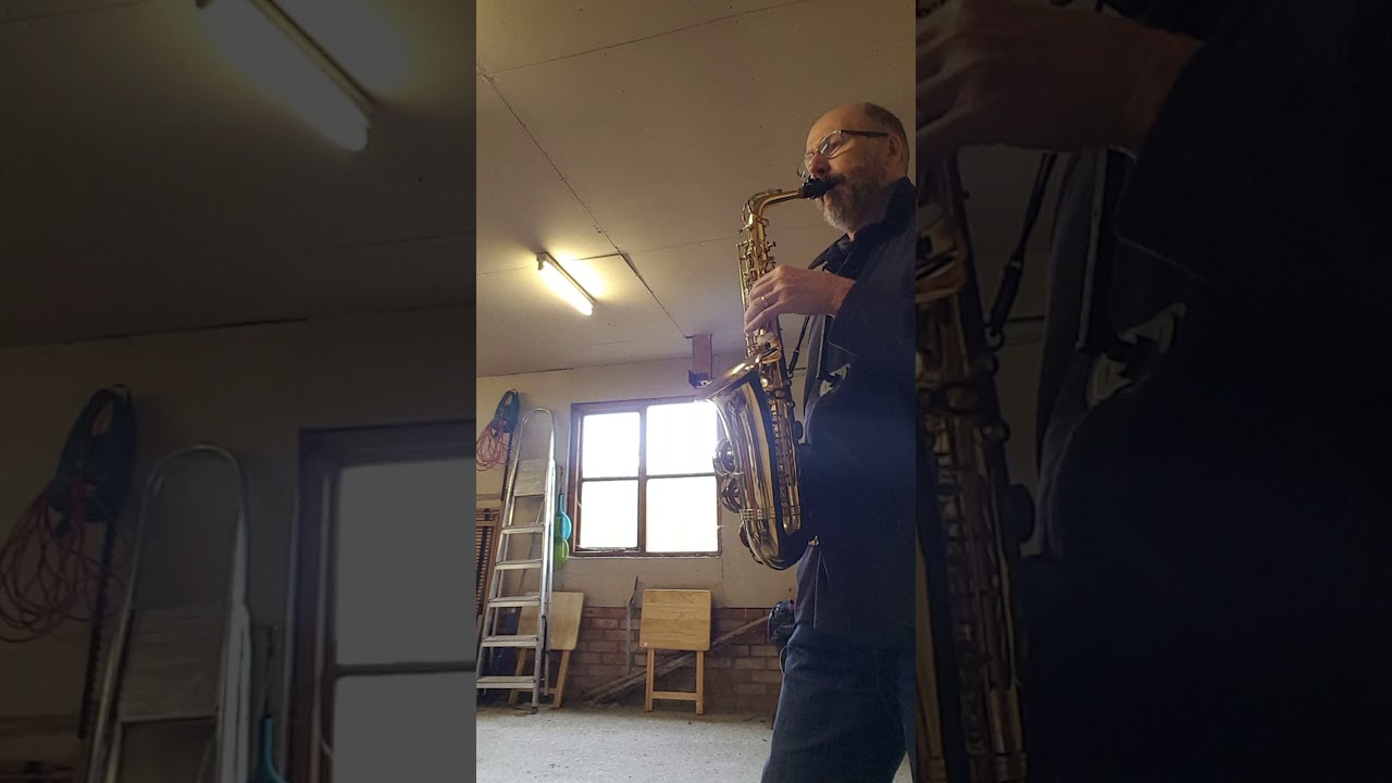 Practicing ii-V-I licks in F Major