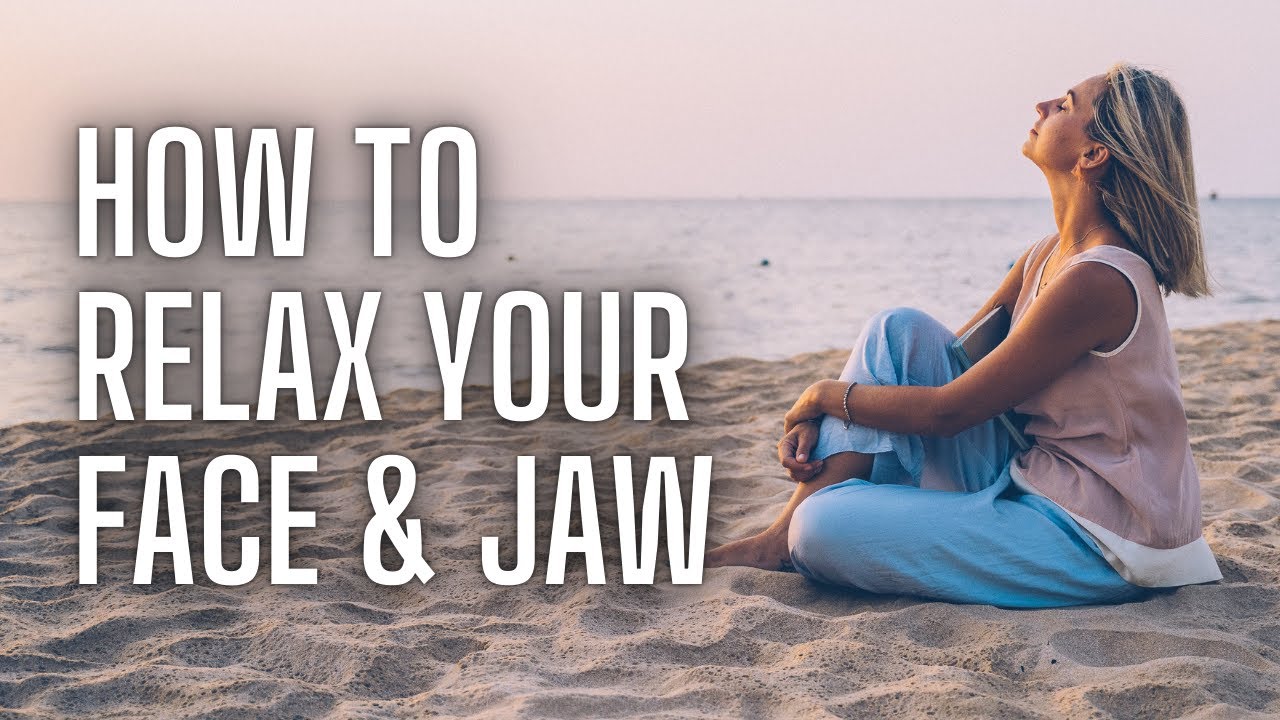 Deeply Relaxing Stress Relief Meditation To Relax The Face & Jaw, Release Negative Energy