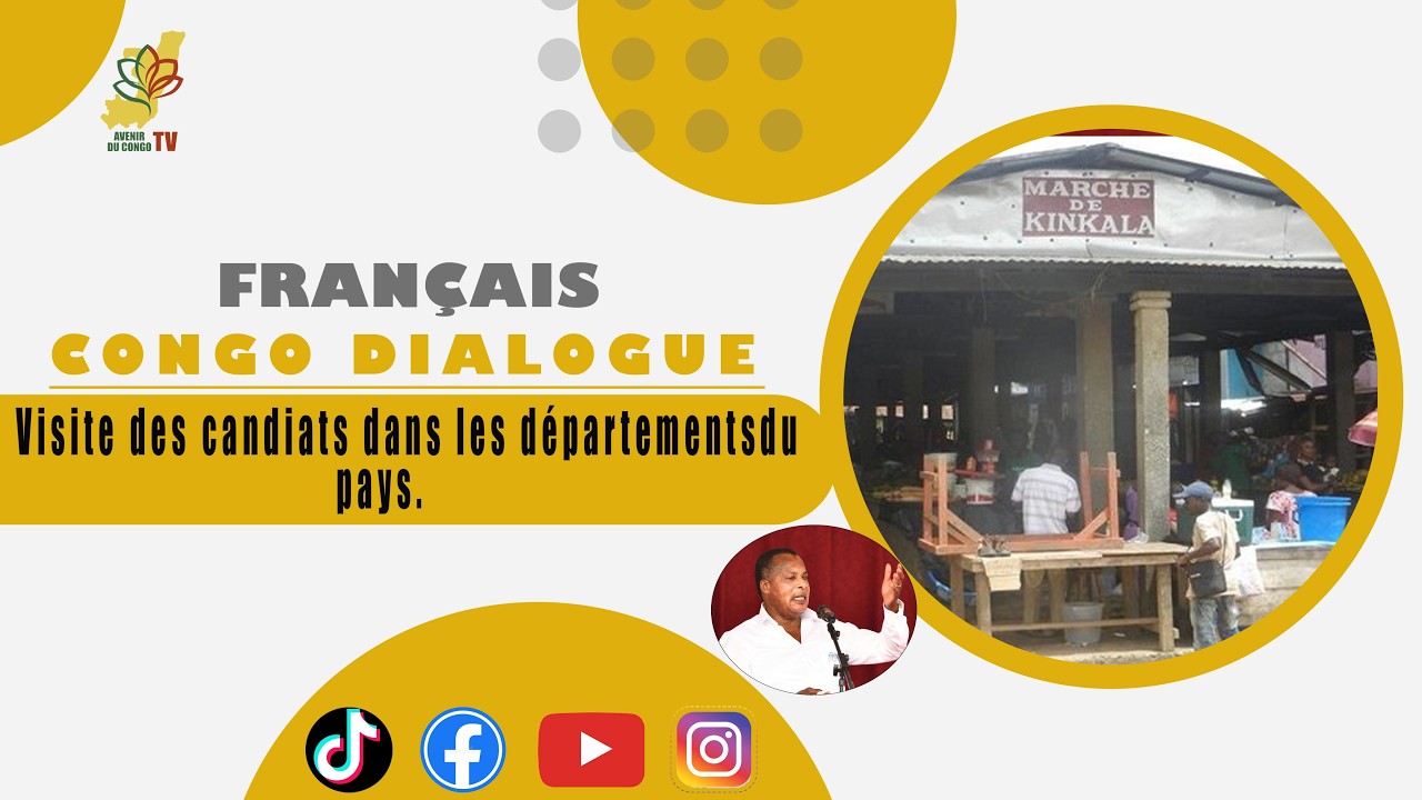 🇨🇬 Congo Actualités : Visites des candidats dans les départements du pays | 3 mars