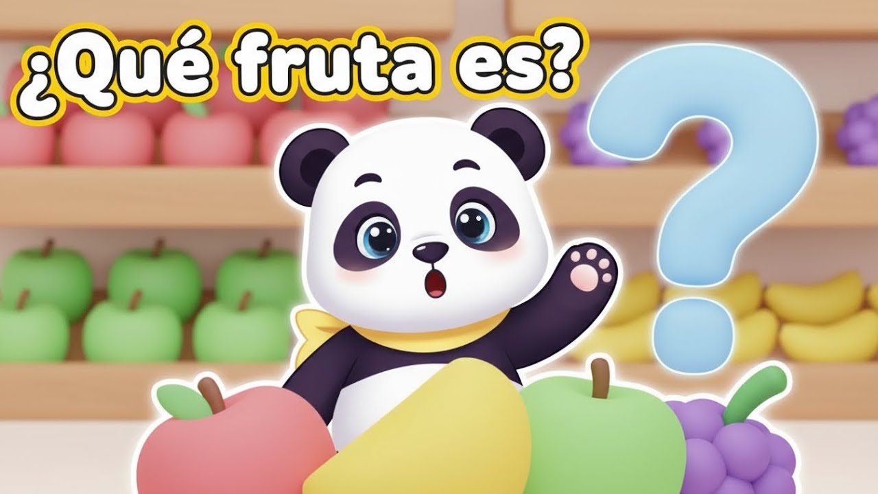 ¿Qué fruta es? 🍉 | Juego educativo para niños