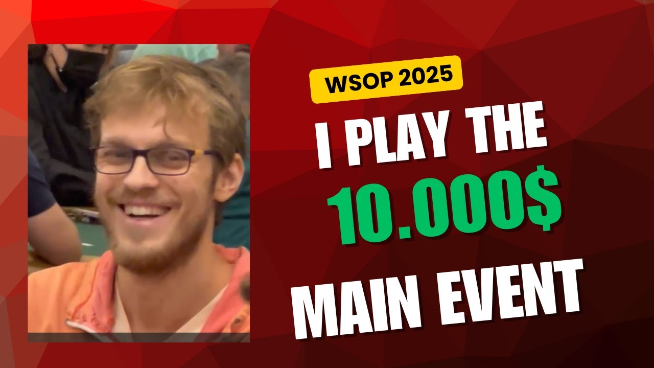 Back in Vegas to Play the 10.000$ Main Event 2025 (german)