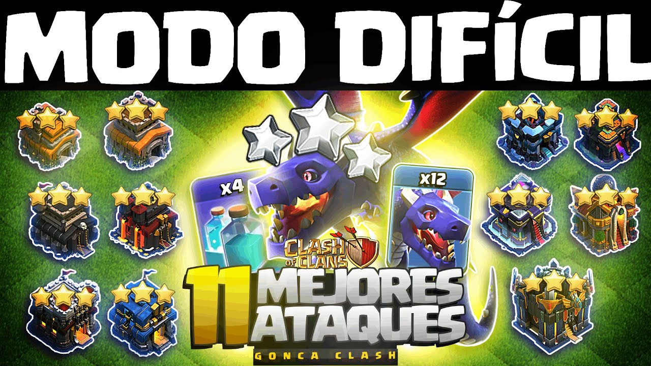 🔥 PLENOS en MODO DIFÍCIL: MEJOR EJÉRCITO para TODOS los TH (de TH7 a TH17) en Clash of Clans 2025