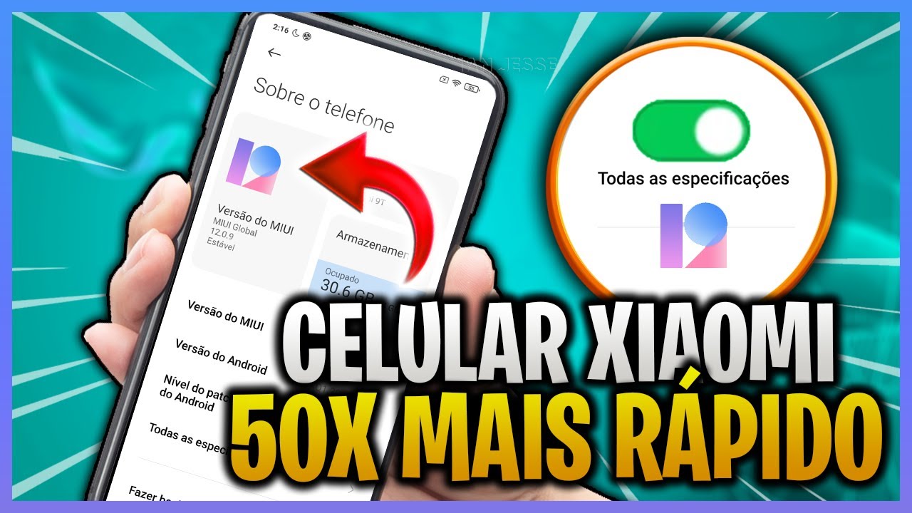 CELULAR TRAVOU? Como DEIXAR o CELULAR XIAOMI MAIS R&Aacute;PIDO SEM TRAVAMENTOS