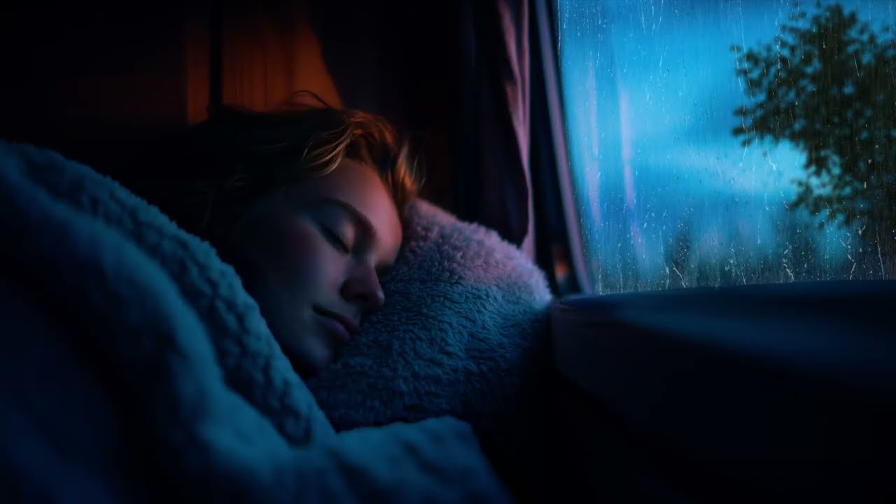 Gentle Rain Sounds 🌧️ ASMR for Sleep, Relaxation & Stress Relief