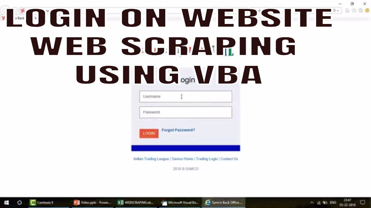 Learn VBA Web Scraping 2025 | Master Website Logins & Automation Skills