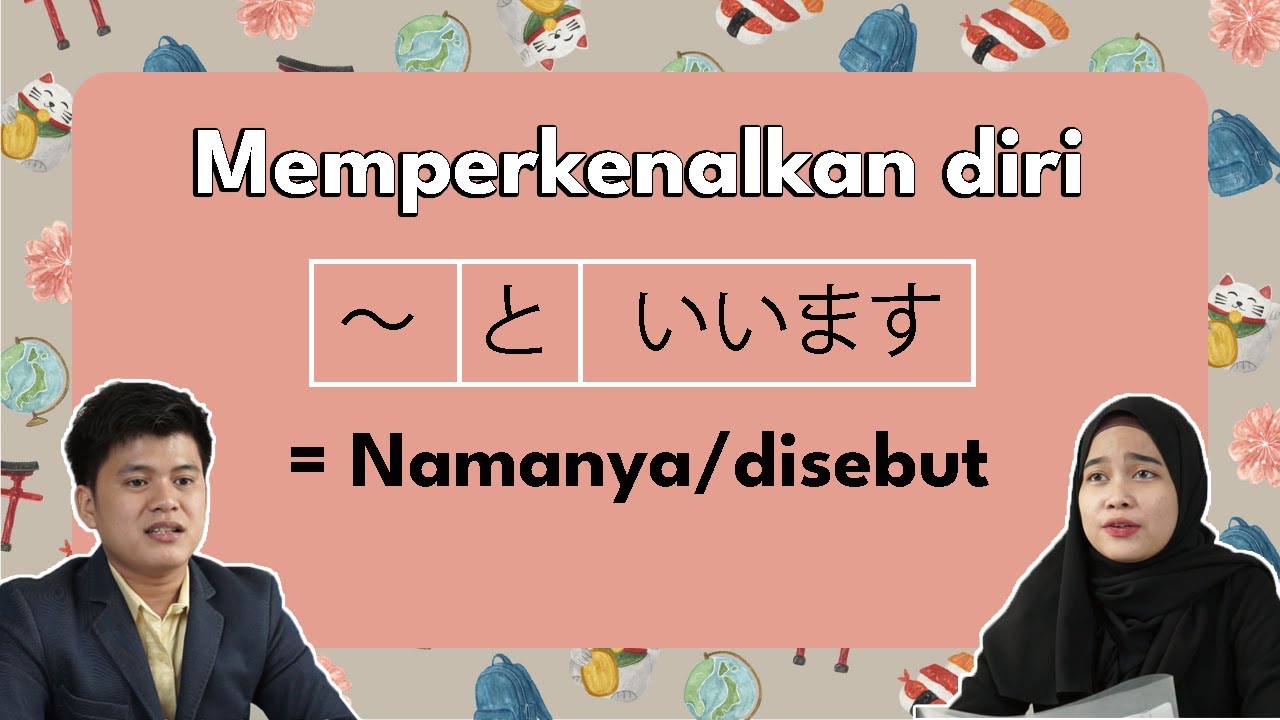 01. Percakapan Sehari-Hari (Memperkenalkan Diri)