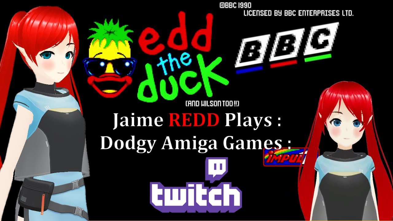 Jaime Redd Plays : Dodgy Amiga Games : Edd The Duck 1990.