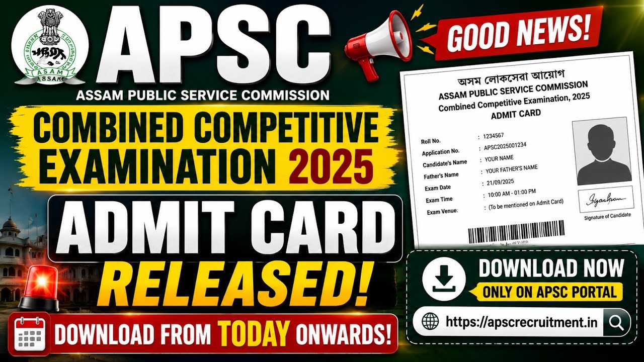 Выпущены пропуски на экзамен APSC CCE 2025 🔥 Скачать сейчас | Дата экзамена, место проведения и и...