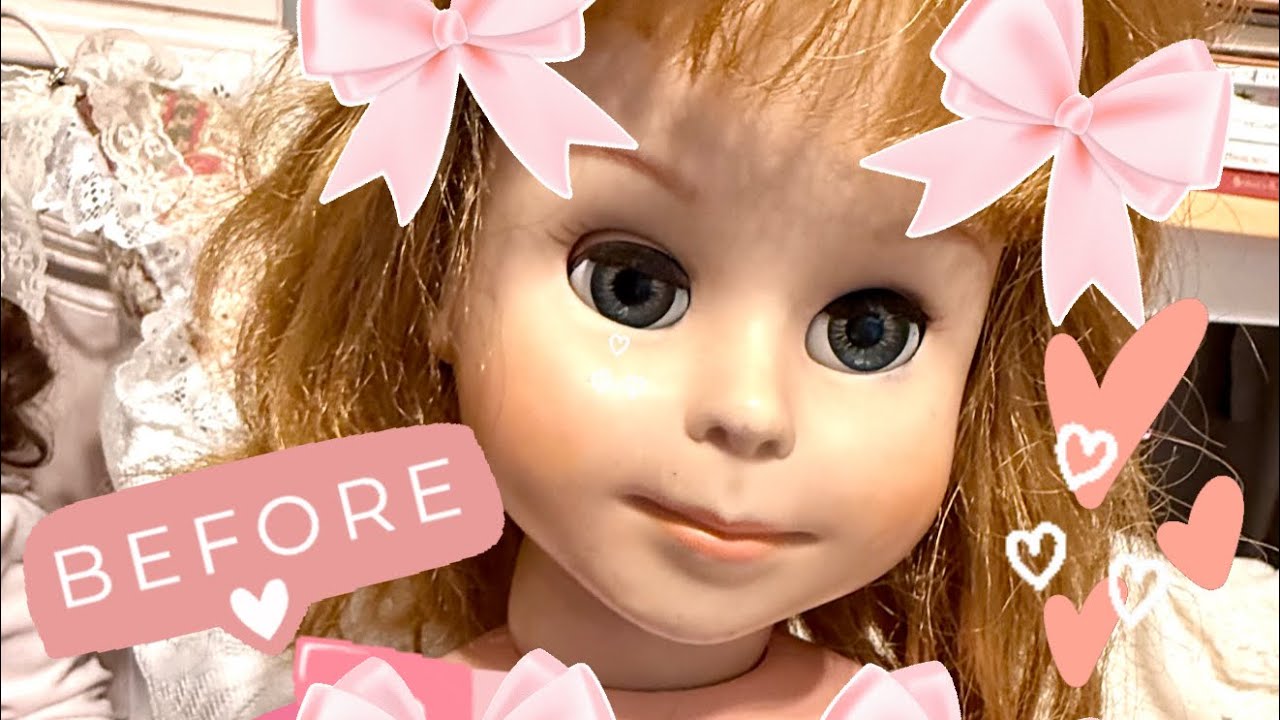 Vintage 1961 McCall Doll Restoration Part One! 