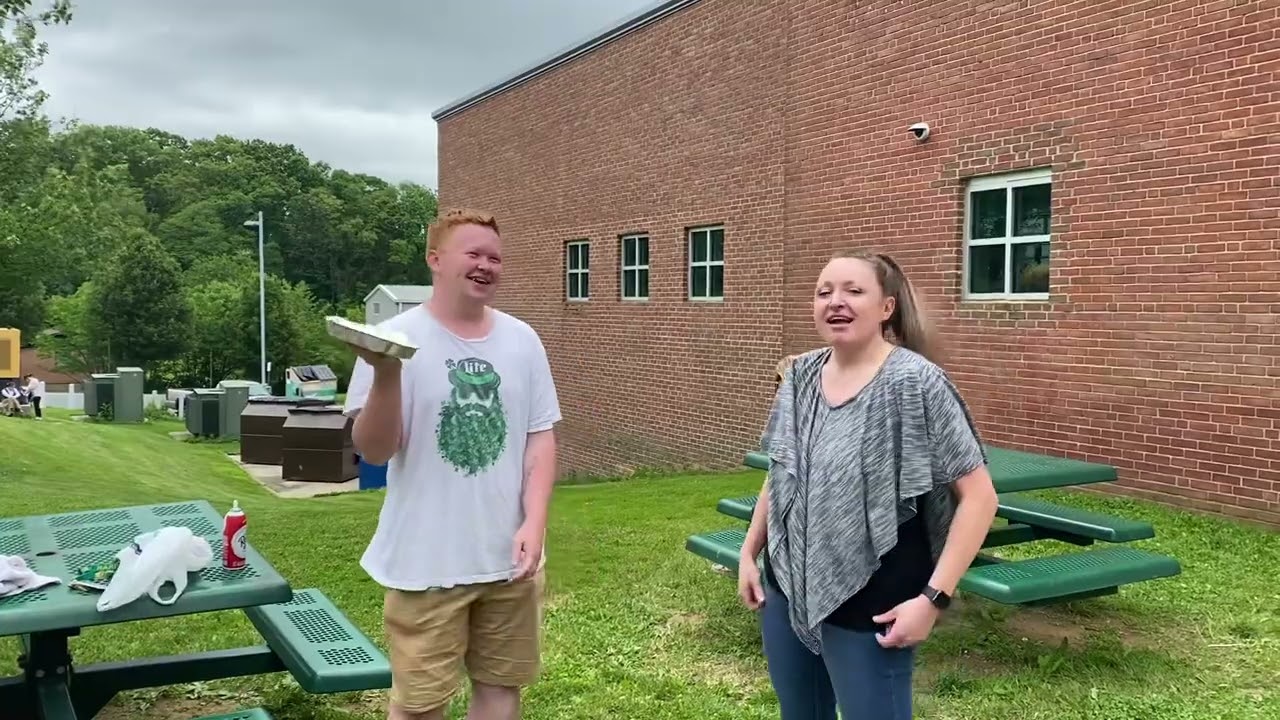 Math teacher gets pied in the face