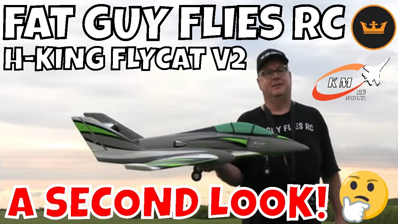 H-KING FLYCAT V2 A SECOND LOOK by FGFRC #aviation #rcjets #airplane