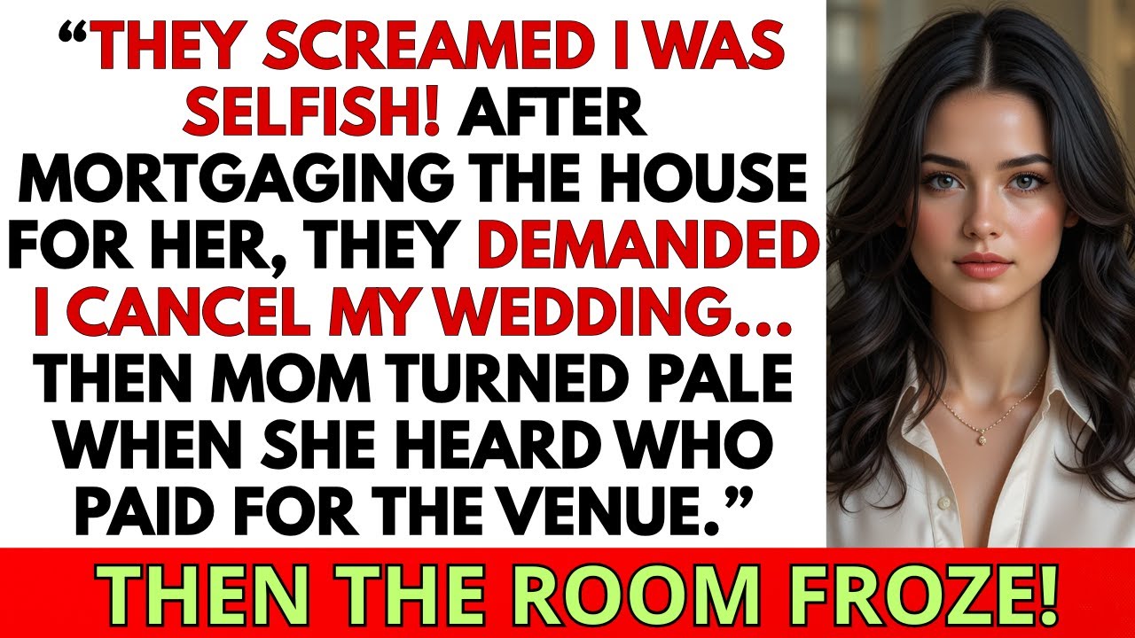 Family Took Out a 2nd Mortgage for Her — But Demanded I Call Off My Wedding or Be Disowned