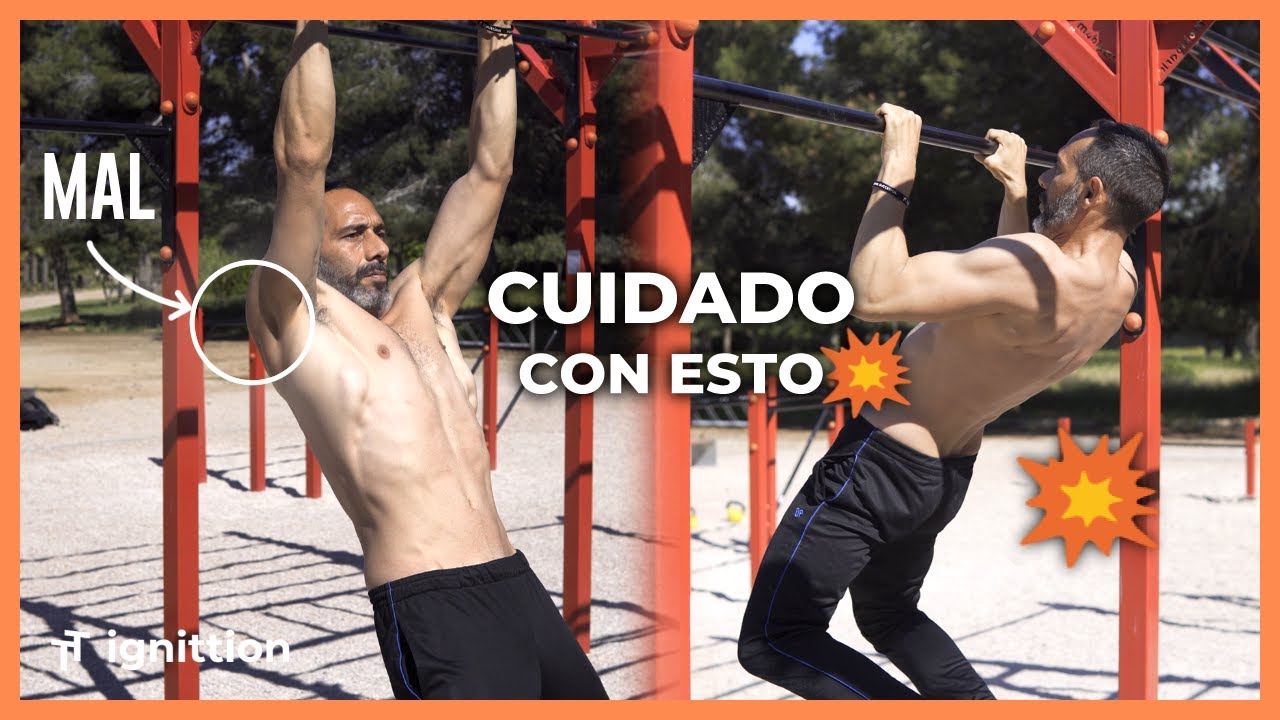 Estos 10 Errores en DOMINADAS pueden provocarte una LESIÓN