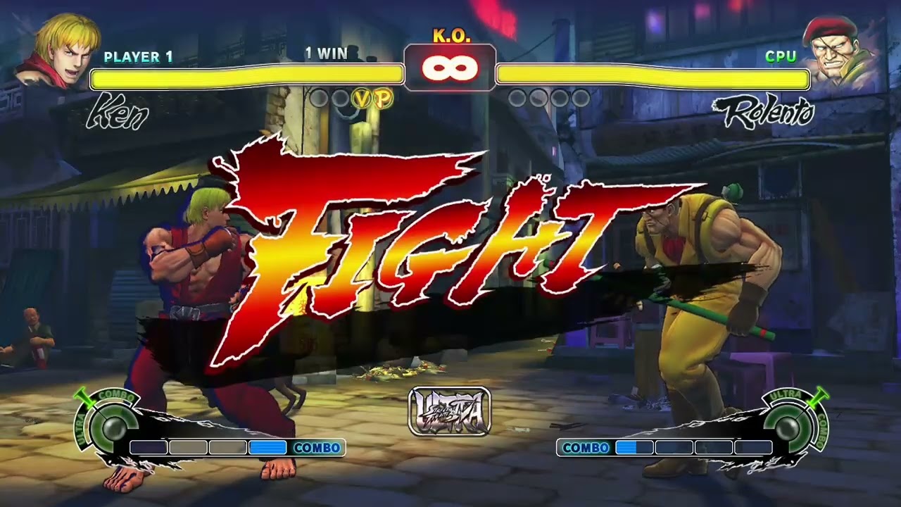 Leon knight  (ken) vs LTG (rolento)