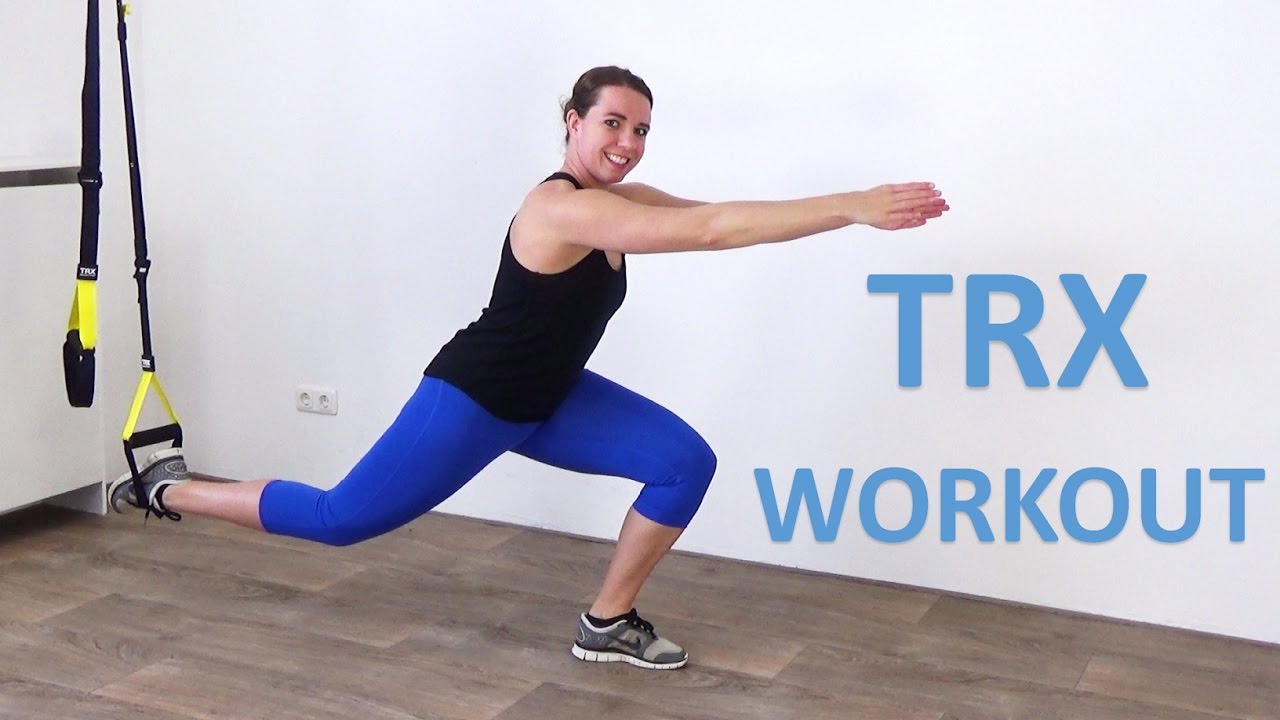 10 Minute TRX Workout for Beginners - Butt & Legs Toning Workout