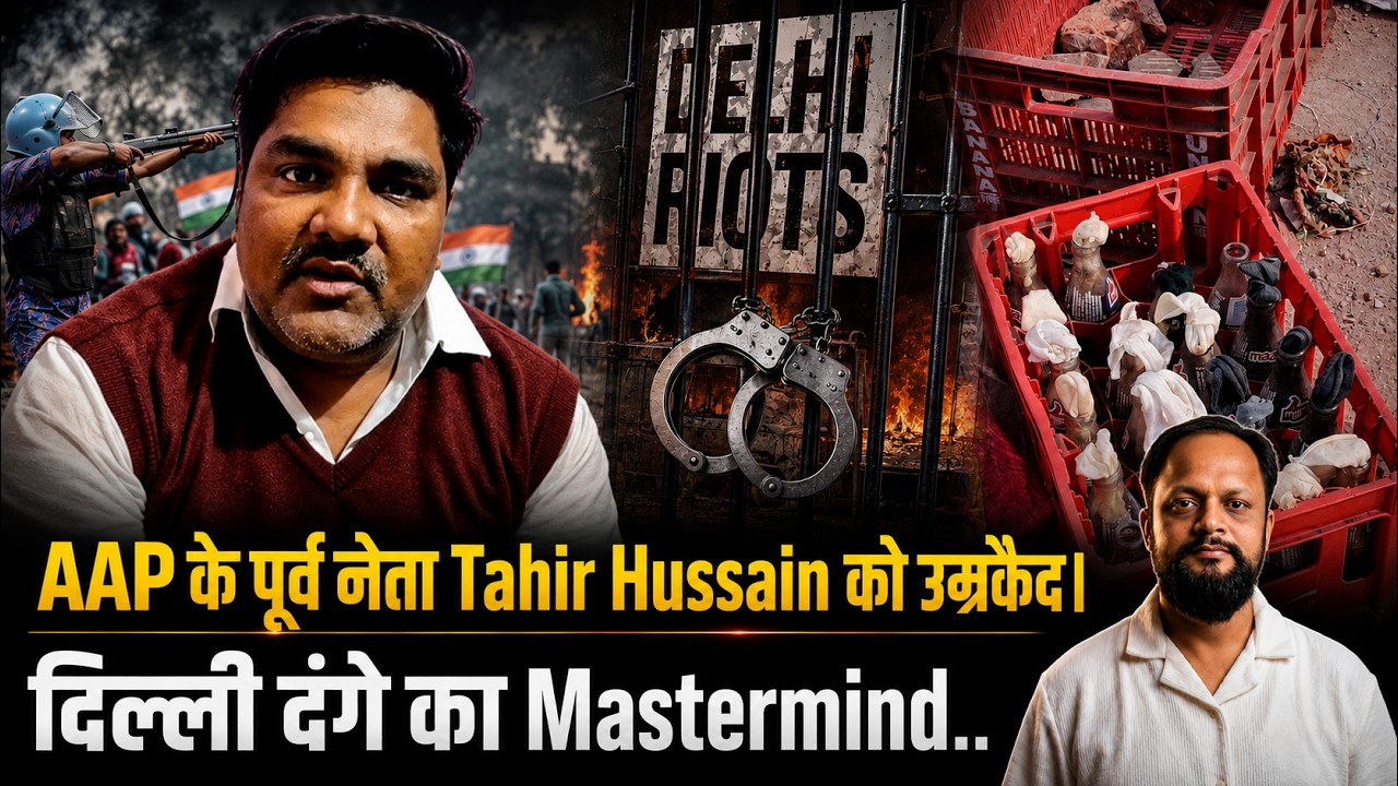 Tahir Hussain Life Imprisonment: 2020 Delhi Riots Verdict Explained | Ankit Sharma Case