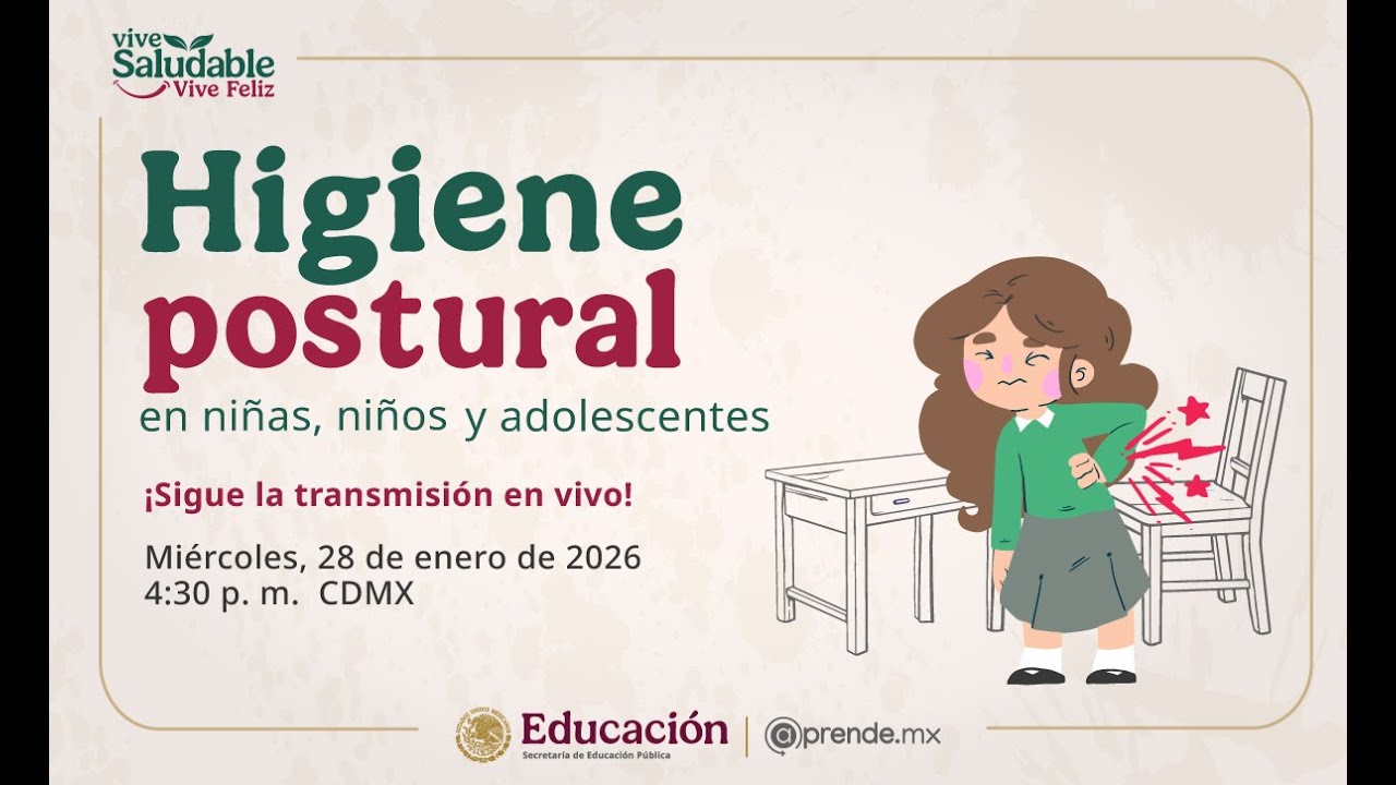 Higiene postural en niñas, niños y adolescentes