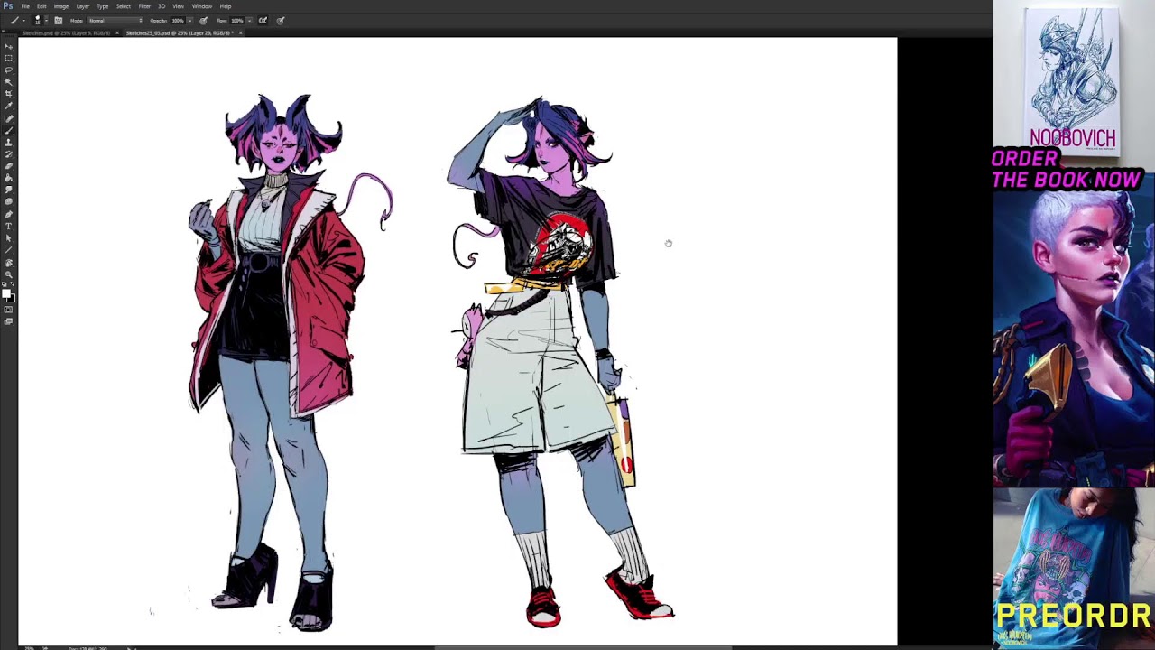 Designing Monsters - commission     || www.noxinvictus.com || Feel free to ask questions //