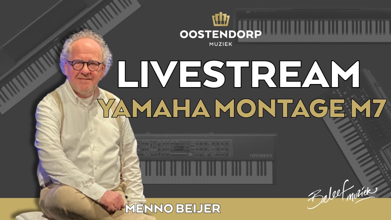 Menno Beijer &ndash; Live soundscapes op de Yamaha Montage M7