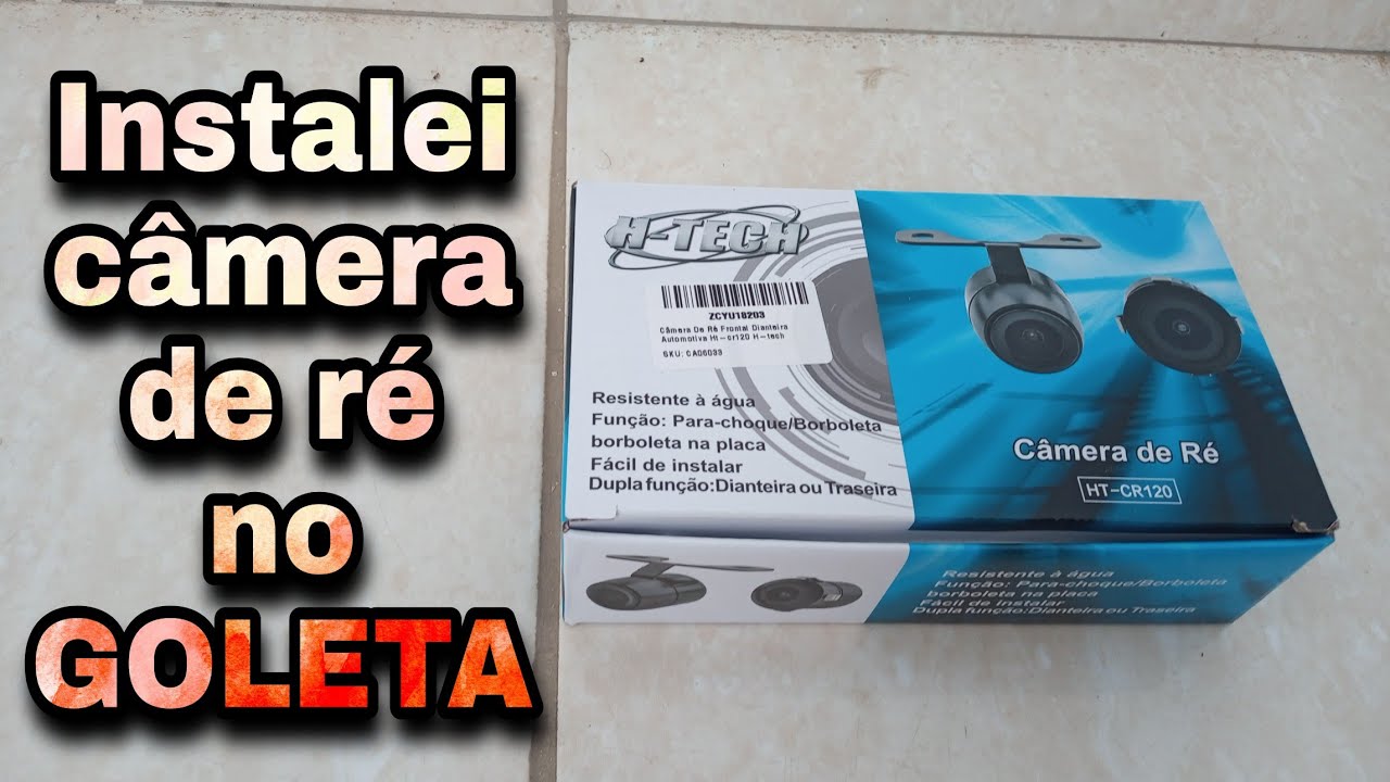 COMO INSTALAR CÂMERA DE RÉ NO GOL G5