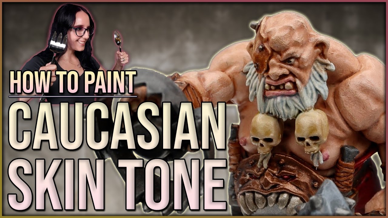 How to Paint Pale Skin | Warhammer Age of Sigmar Ogor Tutorial | Total War Warhammer 3 Ogre Kingdoms