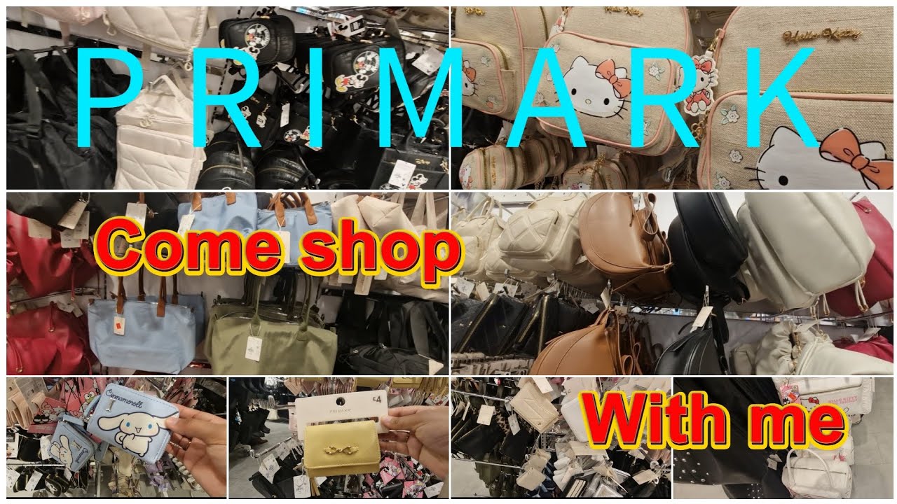 PRIMARK WOMAN'S BAGS SALE l UK SHOPPING VLOG l NEW SUMMER ACCESSORIES l COME SHOP WITH ME 🛒🛍️