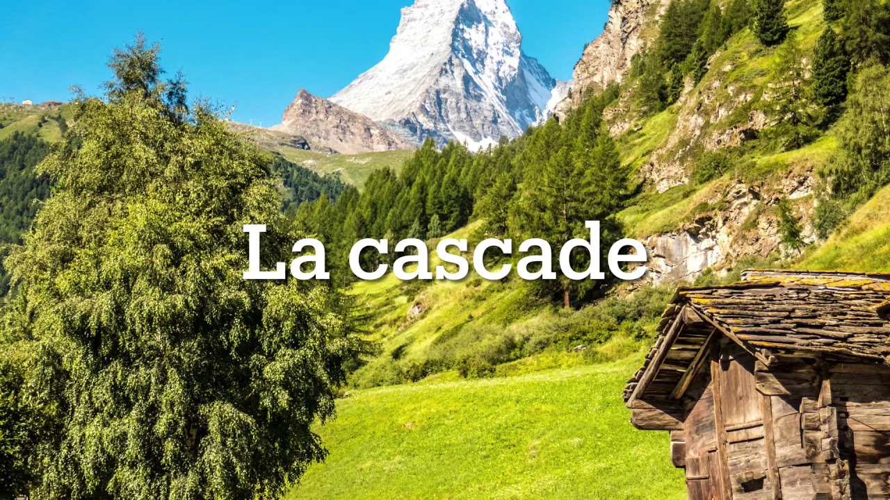 La cascade par Jeannot Christinaz