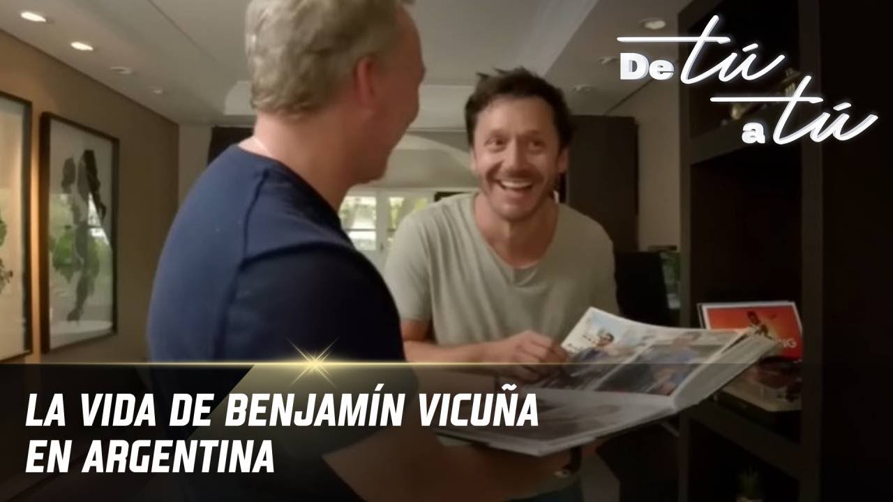 Benjamín Vicuña abre su intimidad y nos presenta su casa. De Tú a Tú, Canal 13
