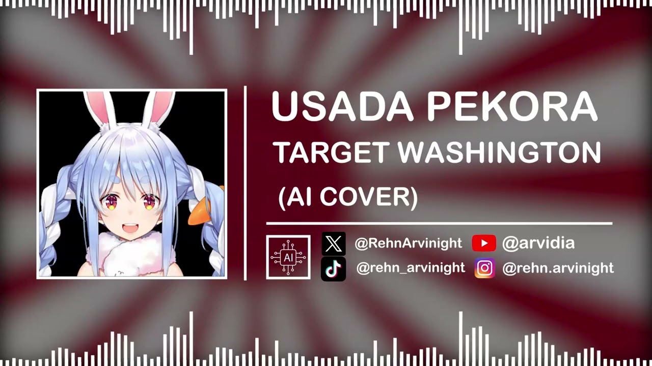 USADA PEKORA - TARGET WASHINGTON / JAPANESE IMPERIAL SONG || (AI Cover Experiment)