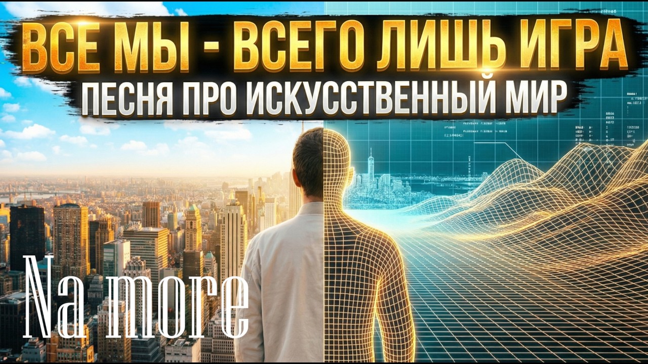 Na more. Песня про искусственный мир. Все мы - всего лишь игра.
