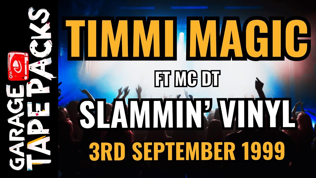 Timmi Magic Ft. Mc DT | Slammin&rsquo; Vinyl @ Bagleys | 03.09.1999 | Old Skool UK Garage Set