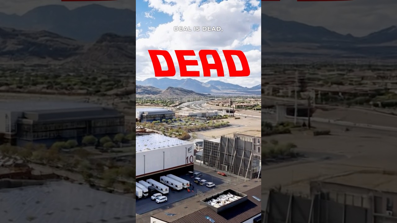Las Vegas Movie Studio Deal is DEAD #lasvegas