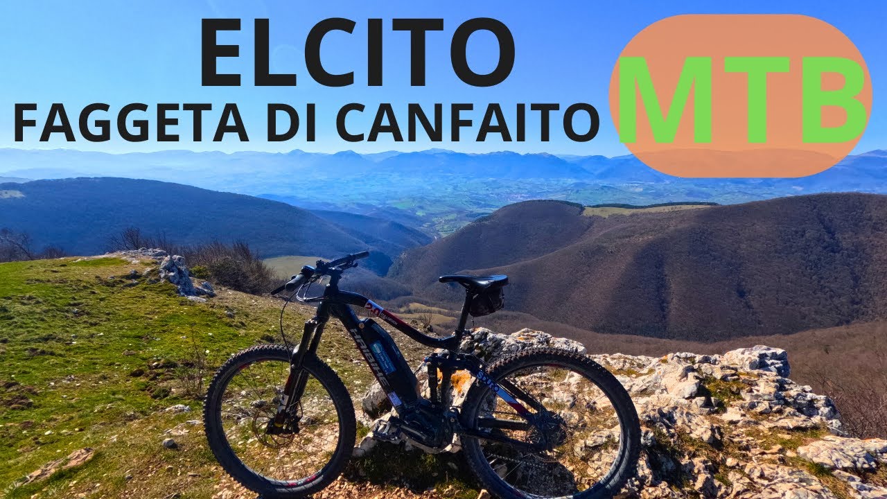 Elcito e Faggeta di Canfaito in MTB - Un meraviglioso itinerario nel cuore delle Marche in 4K