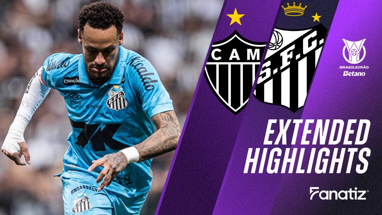 Atl&eacute;tico Mineiro vs. Santos 1 - 1 I Game Highlights I Brasileir&atilde;o 2025