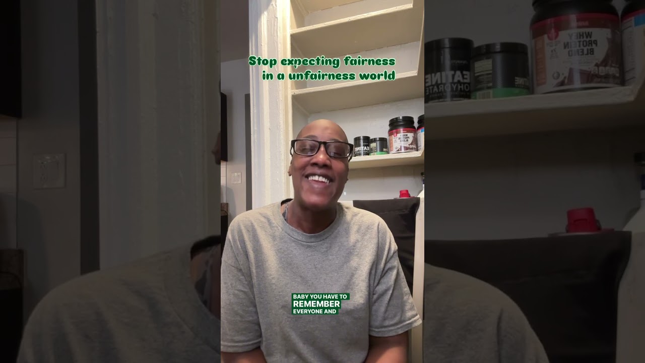 Stop expecting fairness in a unfairness world