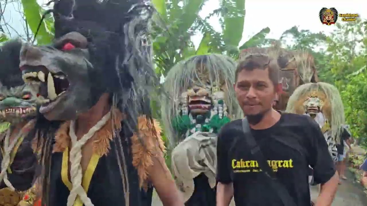 Funny Moment !! Mengejek Ketangkap Barongan Ngamuk | Barongan Galak Gembong Aji Joyo