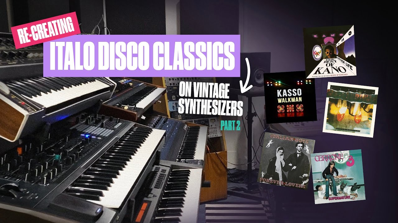 Italo Disco Classics Part 2 : Recreated on Synthesizers