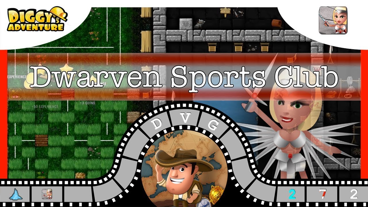 [~Freya~] #2 Dwarven Sports Club - Diggy's Adventure