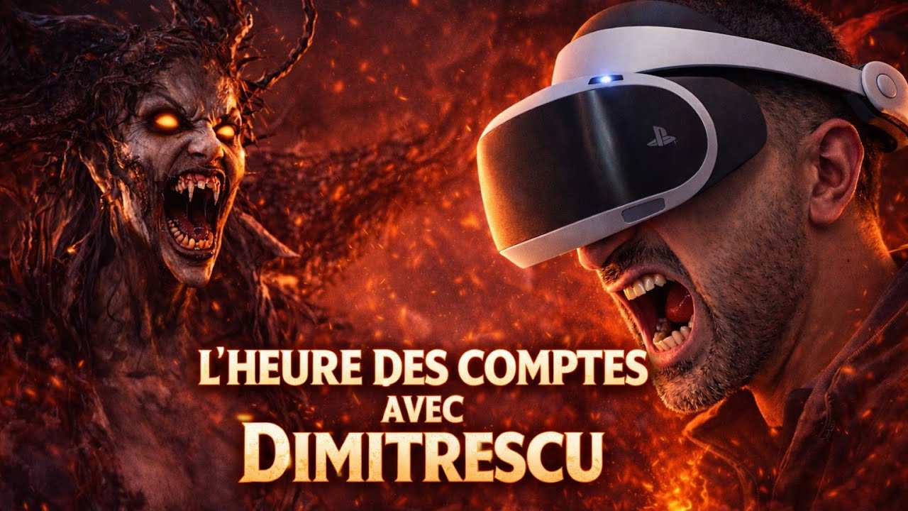 L’HEURE DES COMPTES AVEC DIMITRESCU Resident Evil Village PSVR2 (PS5) 🧛🏻‍♀️🔥💢😎🤌🏻