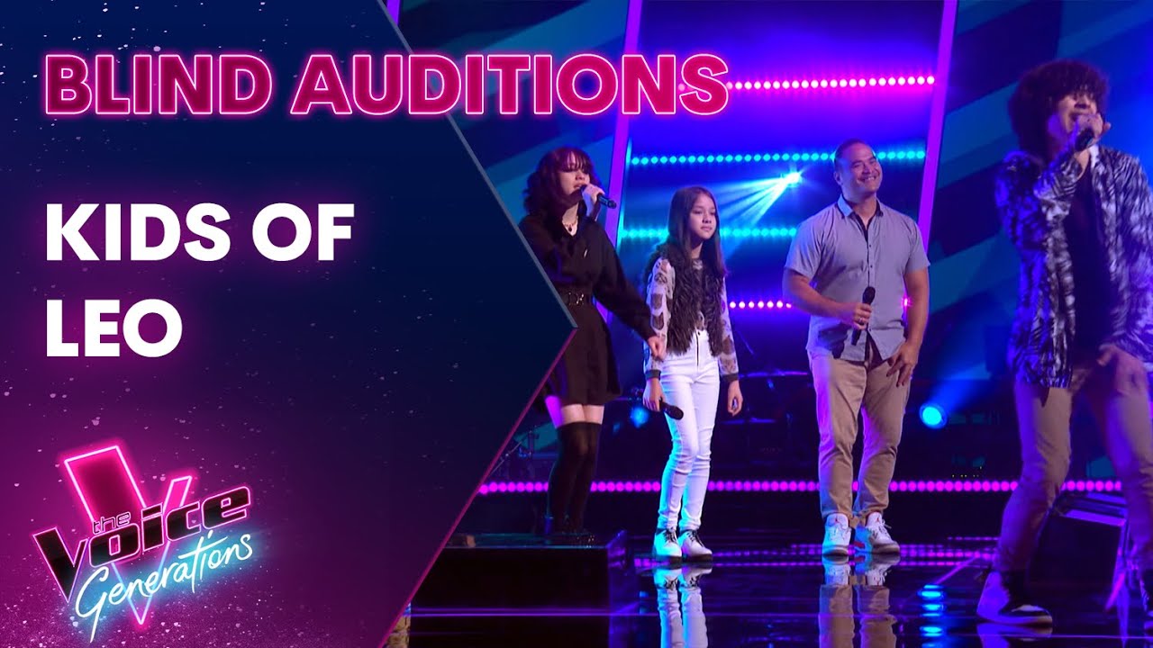 Kids Of Leo Sing Frankie Valli | The Blind Auditions | The Voice Generations Australia