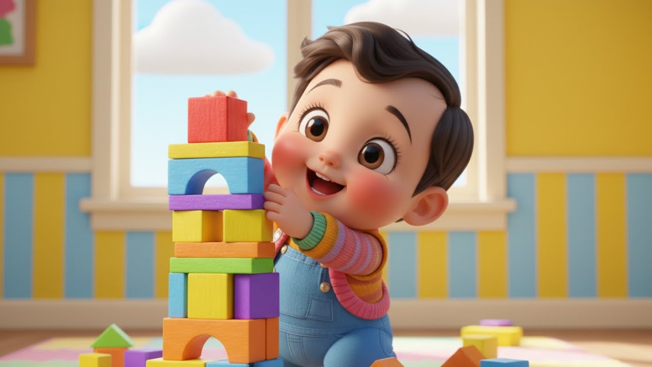 Fiesta de Bloques de los Peque&ntilde;os Constructores | Canci&oacute;n Infantil de Construcci&oacute;n y Creatividad