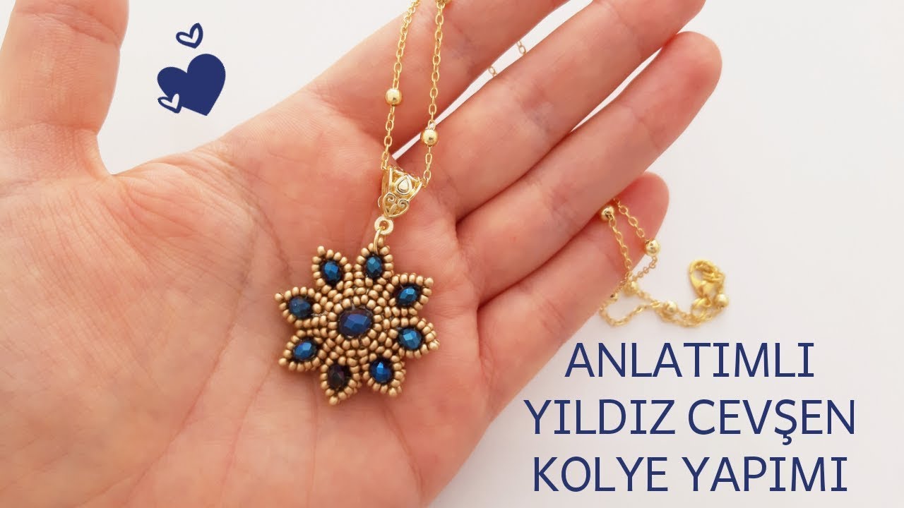 Yıldız Cevşen Yapımı || Anlatımlı Yenilenmiş Çekim| Star Necklace Making | #tutorial