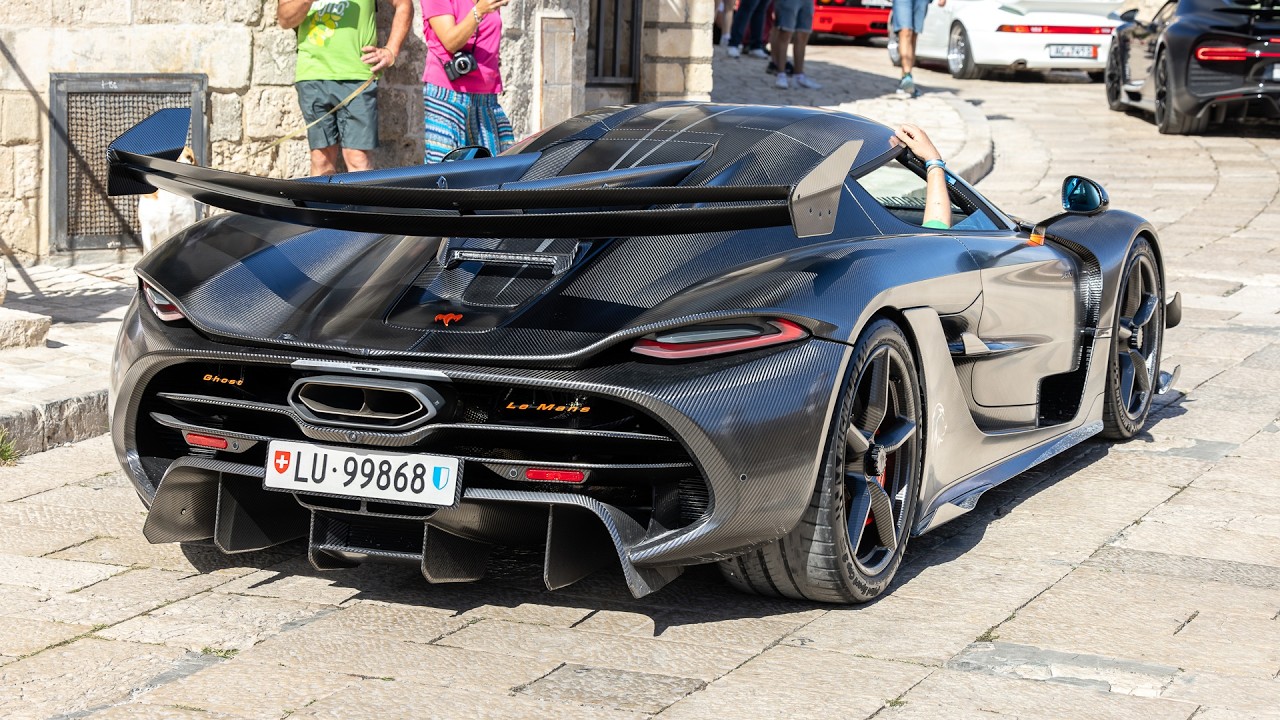$3 Million Koenigsegg Jesko Attack - FAST Accelerations & Redline Revs !