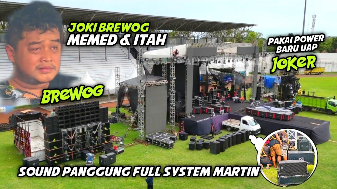 MEMED Tiba Susul ITAH..Ternyata Sound Panggung ada Sendiri Full Spek Martin Audio 