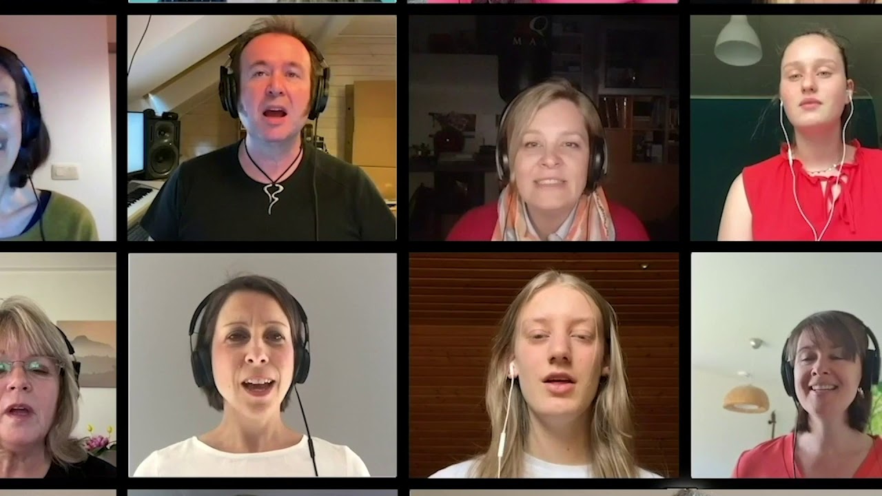 New Vocal Pop Group - Hymn of Acxiom & Heroes (Cover; Virtual Choir)