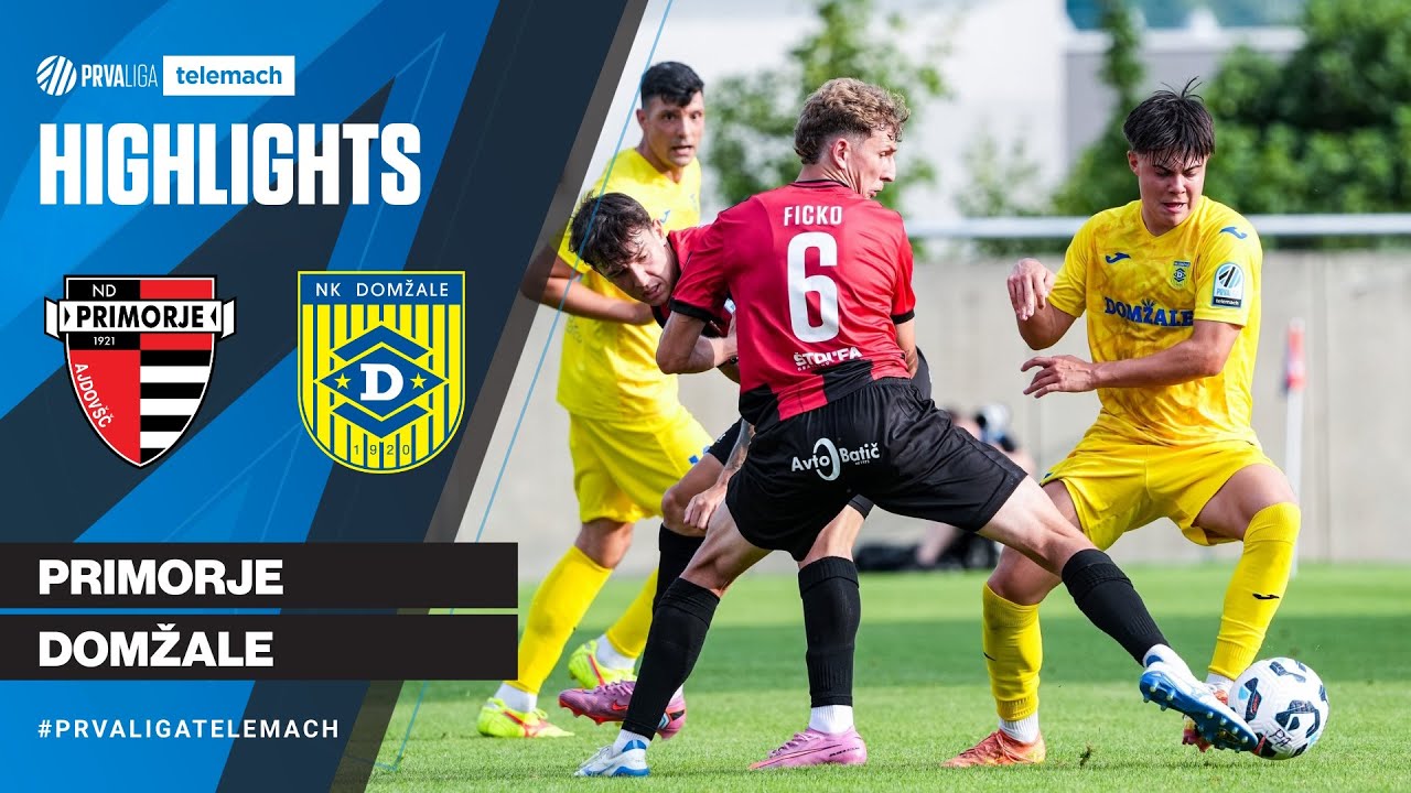 Primorje 3 - 2  Domžale | 1. krog 2025/26 #PrvaLigaTelemach
