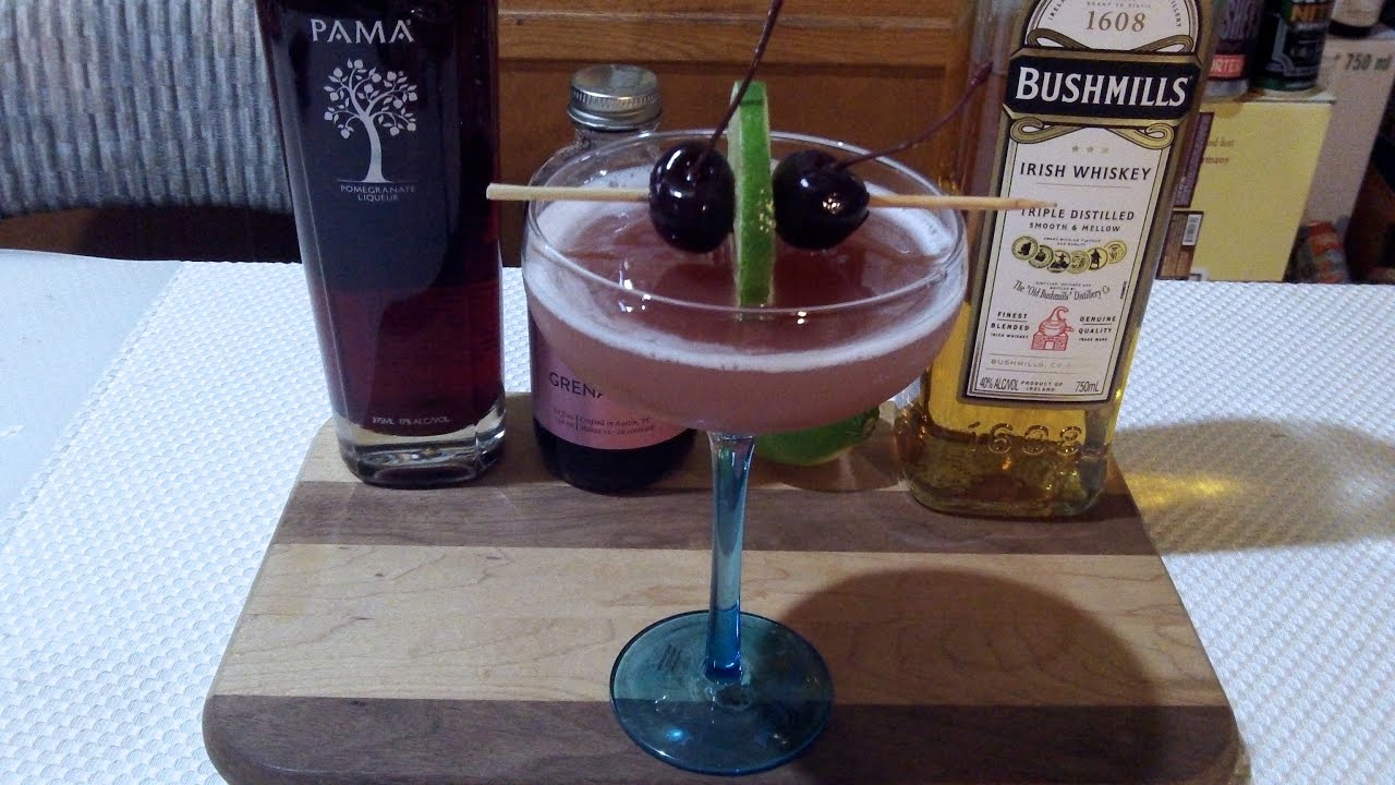 How To Make The IRISH ROSE Cocktail ✪ RECIPE INCLUDED ✪  DJs BrewTube