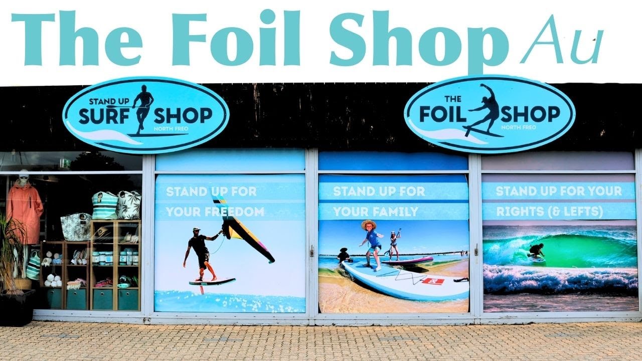 The Foil Shop Au 2025 Shop Tour (Flitelab, FoilDrive, Code, Armstrong, Axis, and much much more)